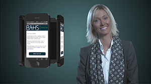 BAHS Kapital - SMS - Betal med mobilen. Klikk på bildet for å få en kort introduksjonsvideo til vår mobile betalingsløsning
